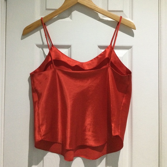 Reitmans Red Sleeveless Satin Camisole - Picture 5 of 5